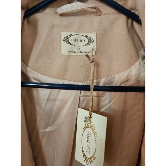 Joyfolie Neve Jacket Dusty Rose SIZE 12 - Picture 10 of 11
